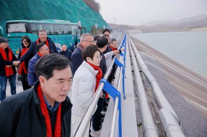 匠心筑基 蓄势未来——镇江泰州商会探访句容抽水蓄能电站(图9)